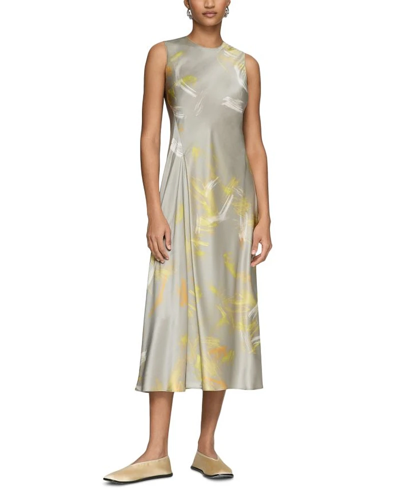 Silk Asymmetric Dress