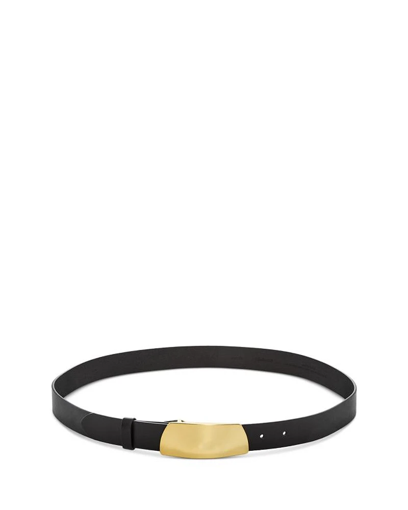 Women's Sculptural Leather Belt