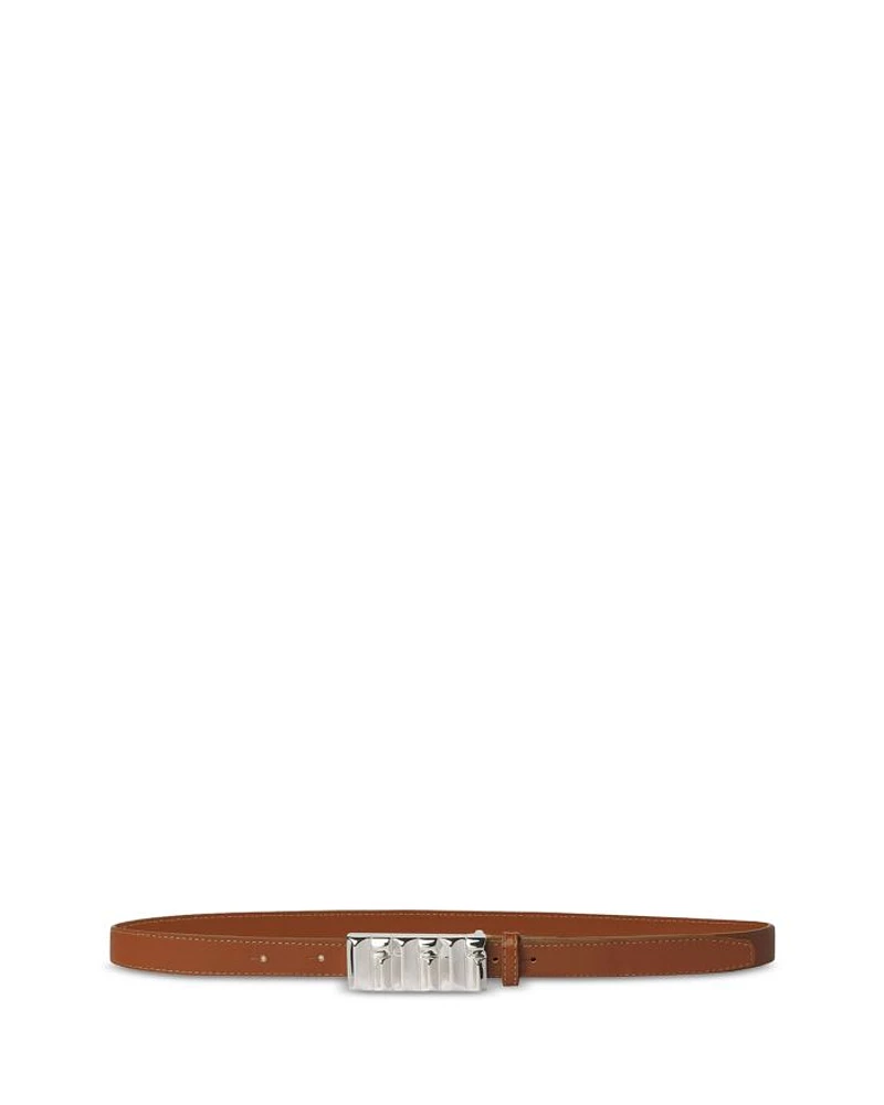 Sculptural Leather Belt