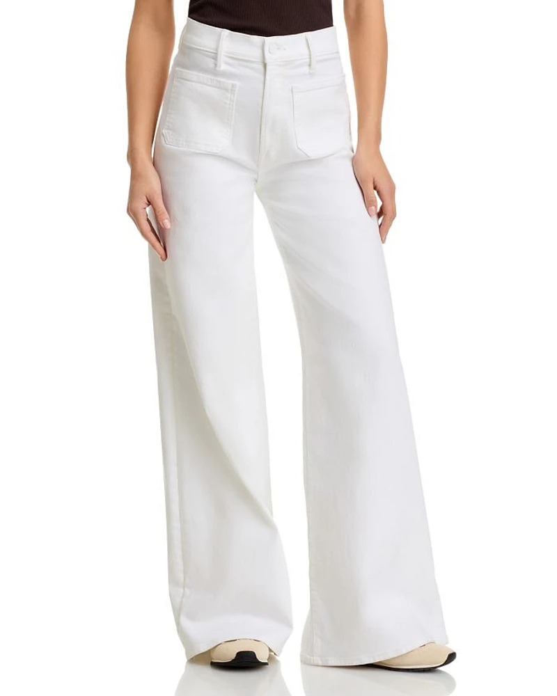 Lil Patch Pocket Undercover Sneak High Rise Wide Leg Jeans Fairest Of Them All