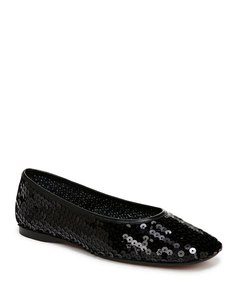 Women's Leah Sequin Ballet Flats