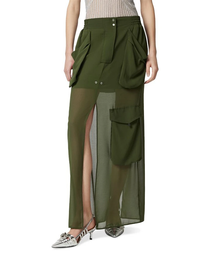Invece No Gonna Georgette Skirt
