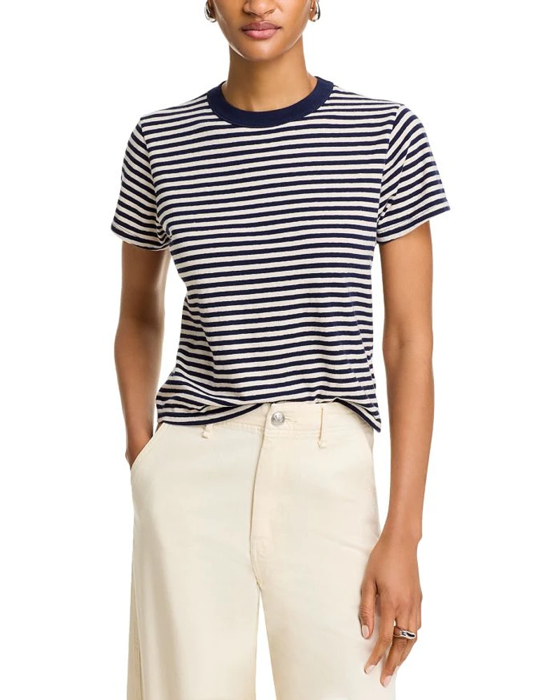 Striped Crewneck Tee