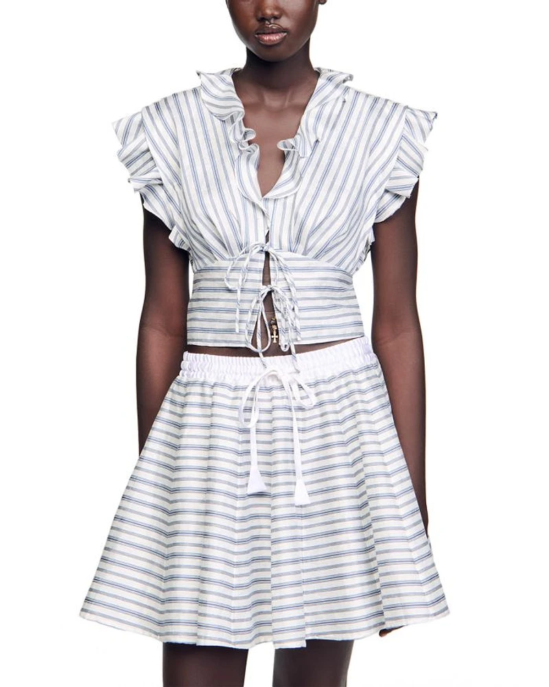 Striped Crop Top - Exclusive