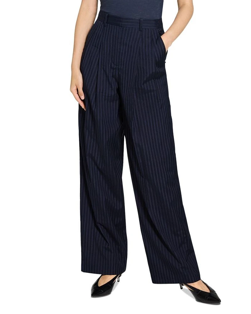 Pleated Pants