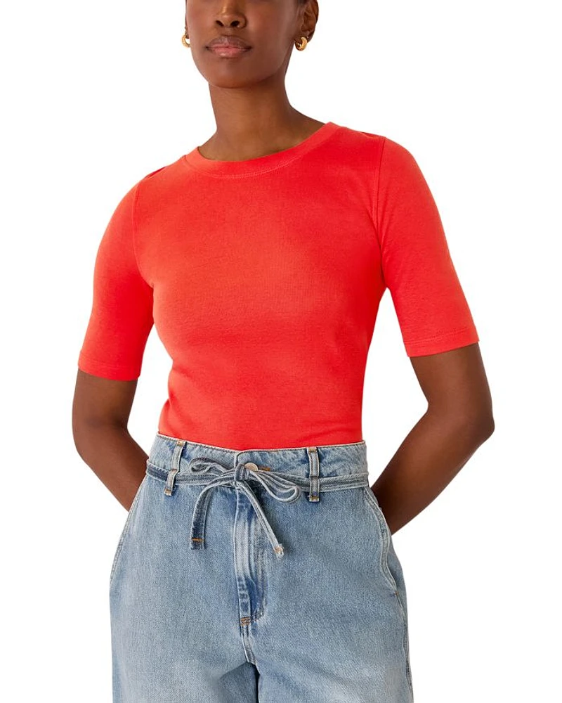 Slim Short Sleeve Top