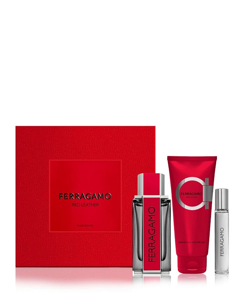 Red Leather Eau de Parfum 3 Piece Gift Set ($166 value)