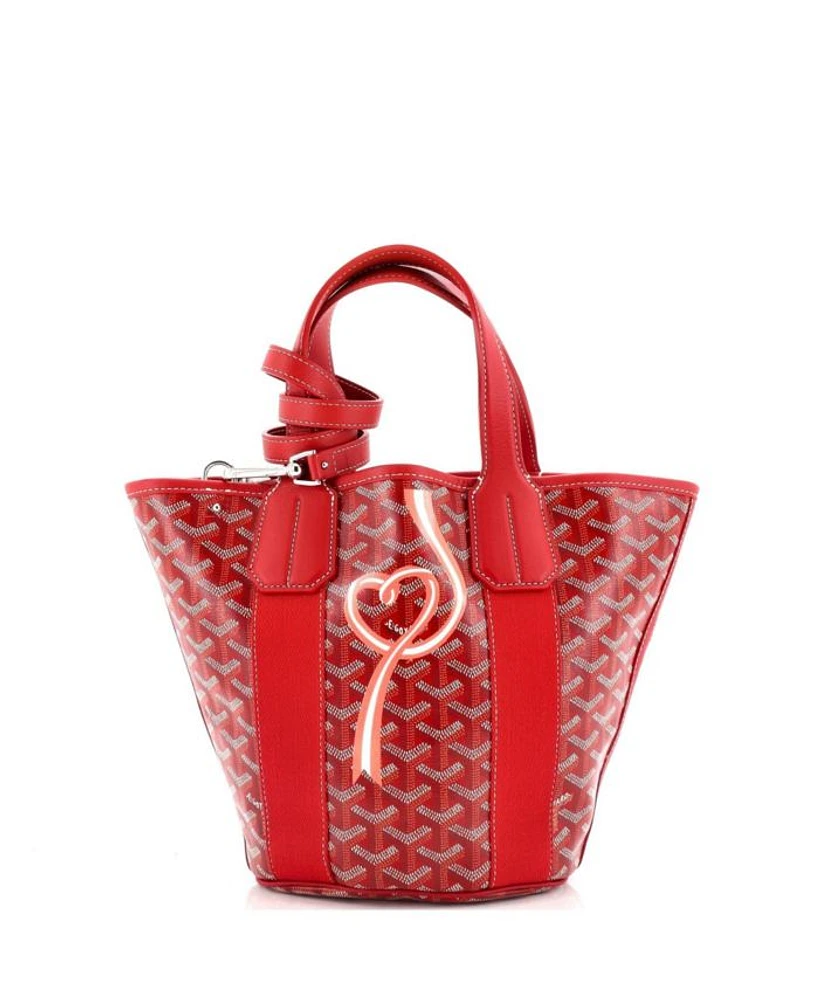 PM Belharra Tote Printed Coated Canvas