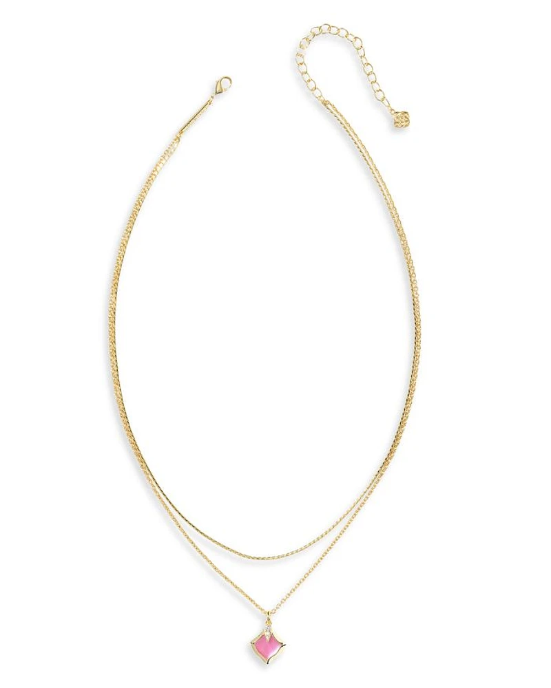 Joelle Multi Strand Necklace, 16"