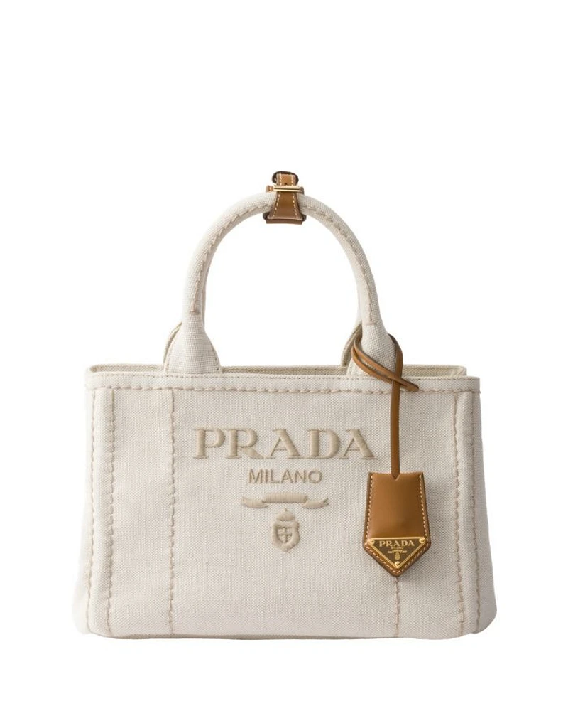 Jardiniere Small Linen Blend Handbag
