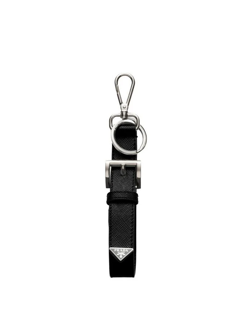 Saffiano Leather Key Ring