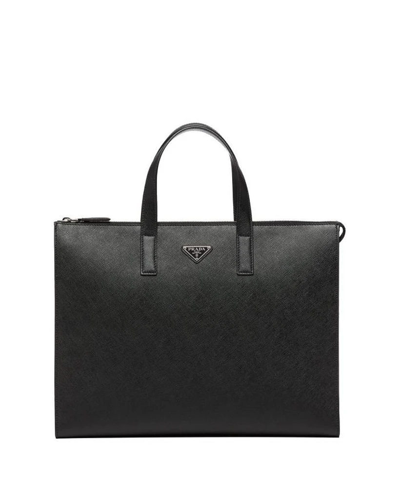 Saffiano Leather Tote