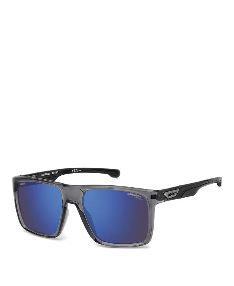 Carduc Rectangle Sunglasses, 57mm
