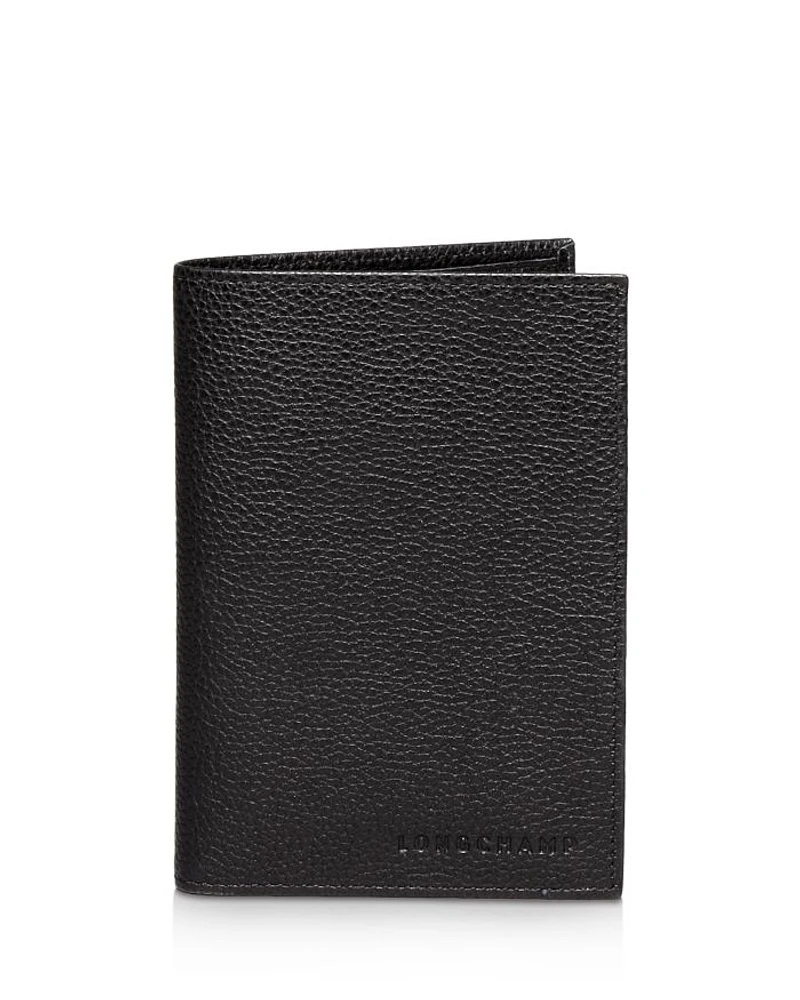 Le Foulonné Leather Passport Wallet