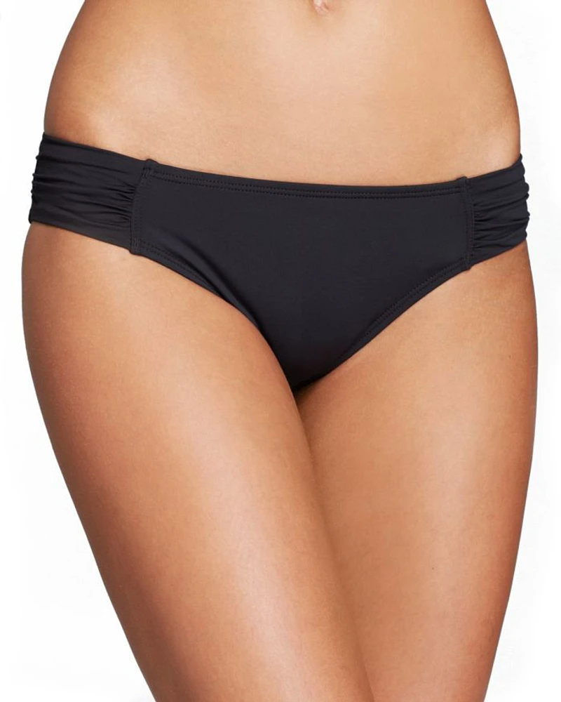 Shirred Hipster Bikini Bottom