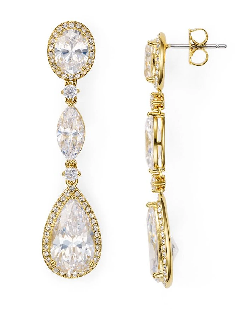 Oval Drop Earrings