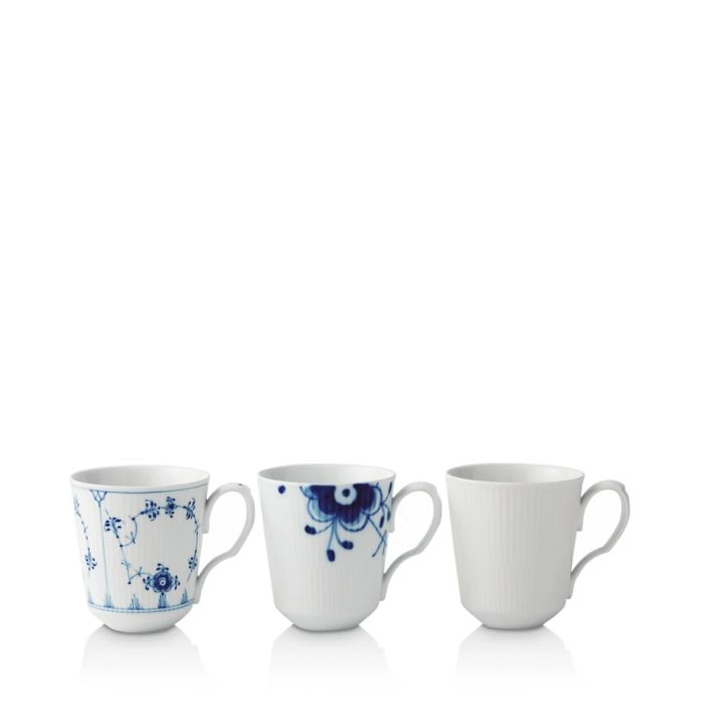 History Mug, Set of 3