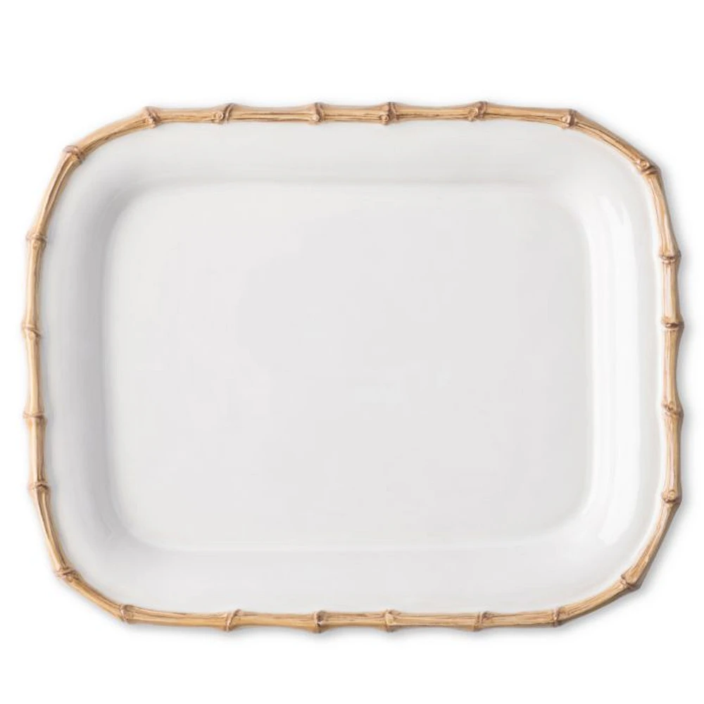 Classic Bamboo 12" Rectangular Platter
