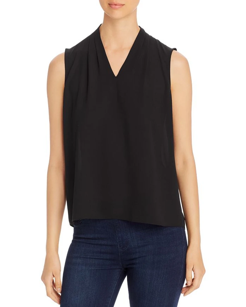 Edie Sleeveless V-Neck Top - Exclusive