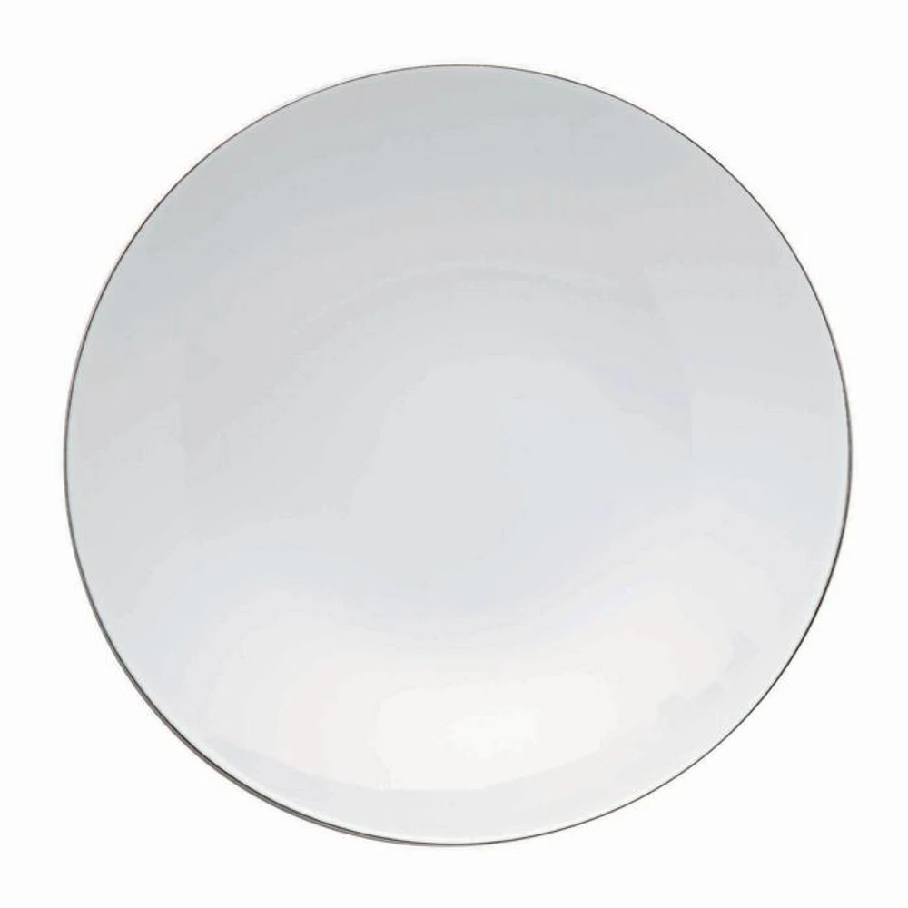 "Tac 02 Platinum" Rim Soup Plate