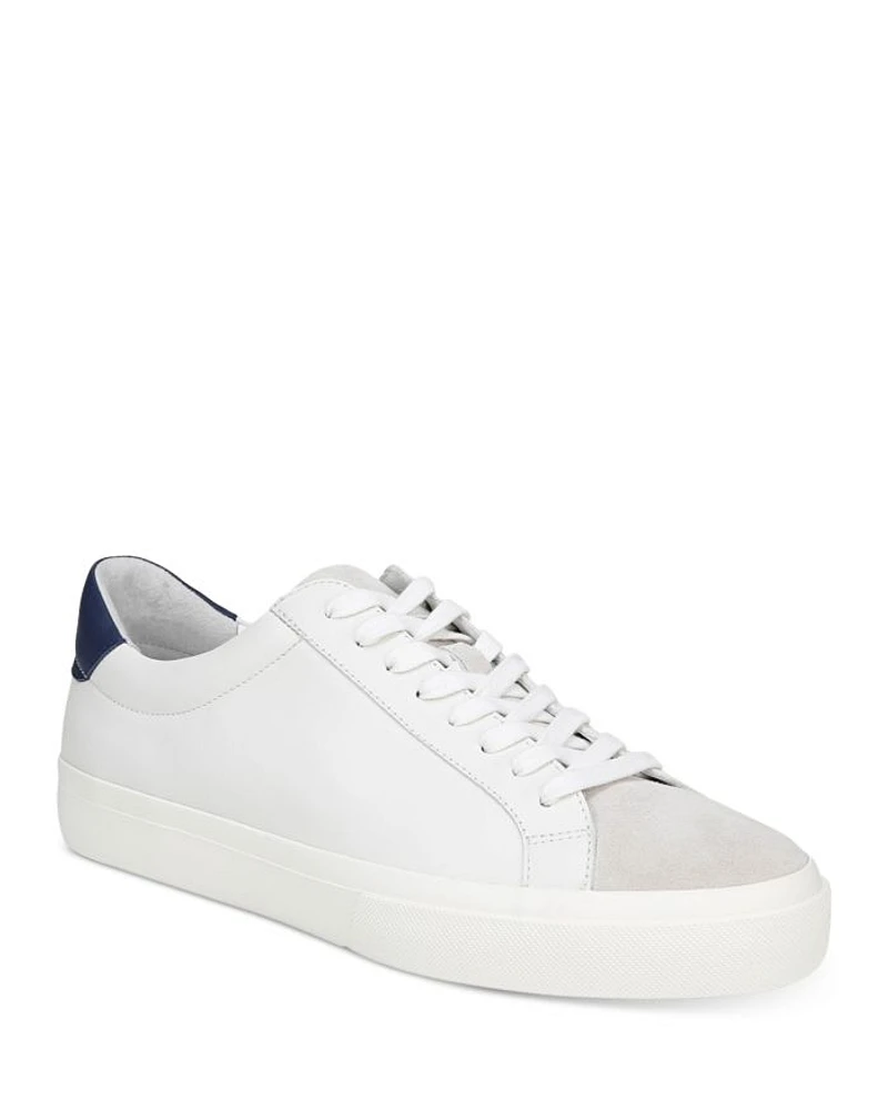 Men's Fulton Leather & Suede Low Top Lace Up Sneakers