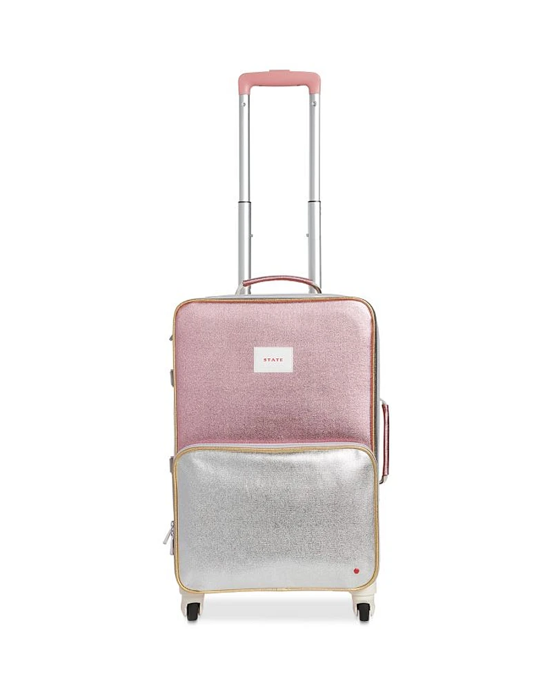 Logan Metallic Carry-On Suitcase