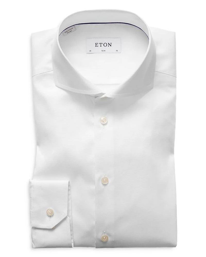Slim Fit Signature Twill Dress Shirt