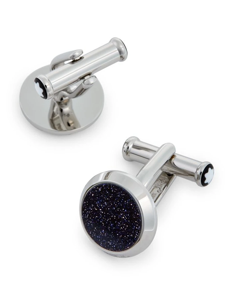 Meisterstück Goldstone Round Cufflinks