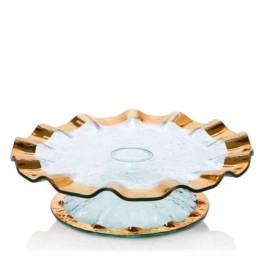 Ruffle Cake Plate