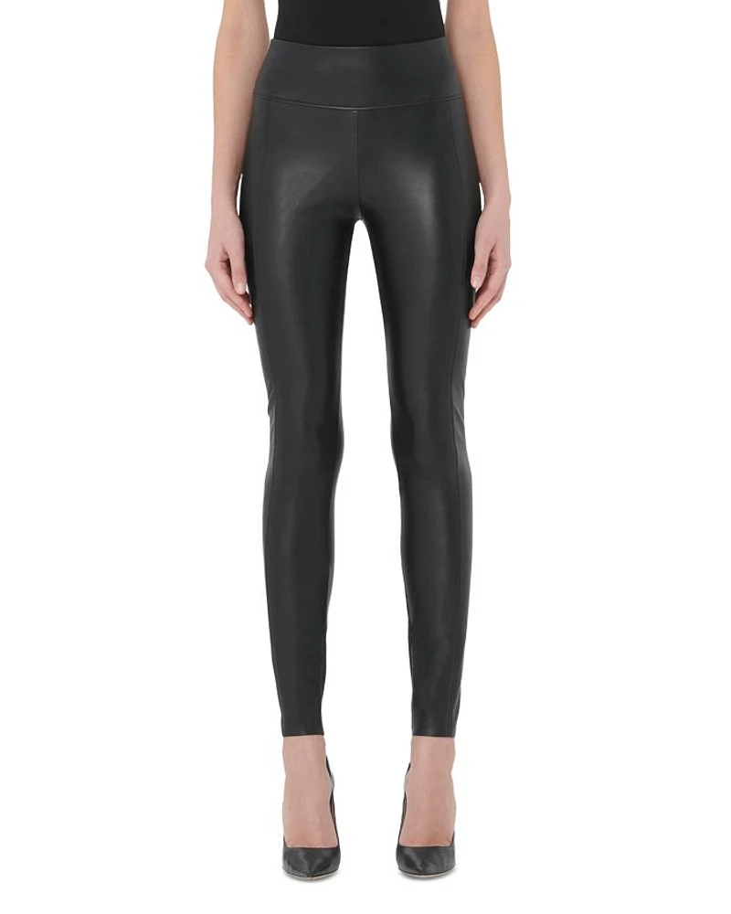 Edie Faux Leather Forming Leggings