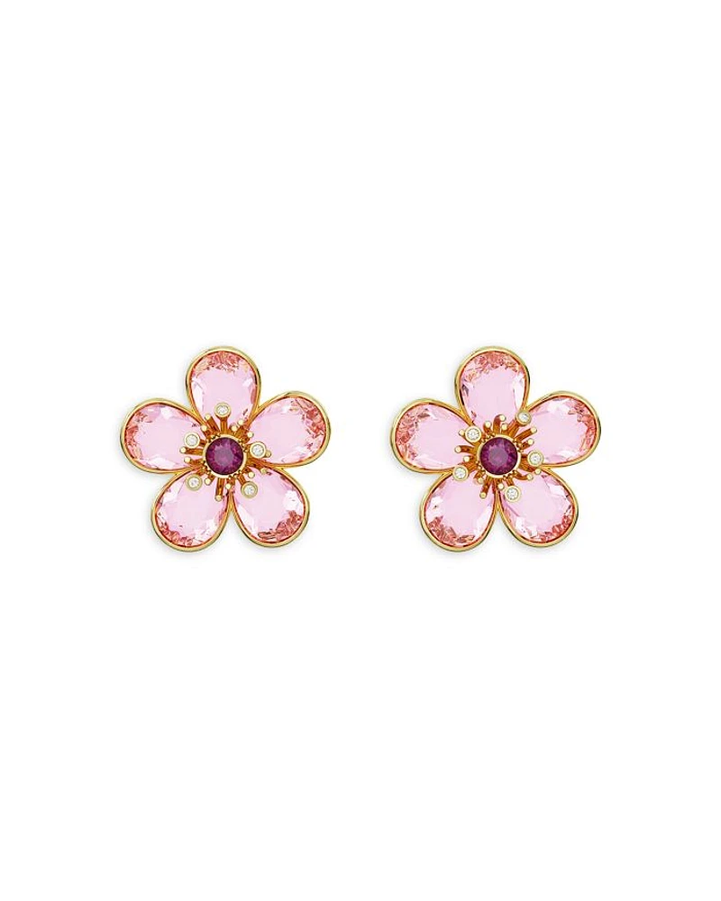 Idyllia Crystal Stud Earrings