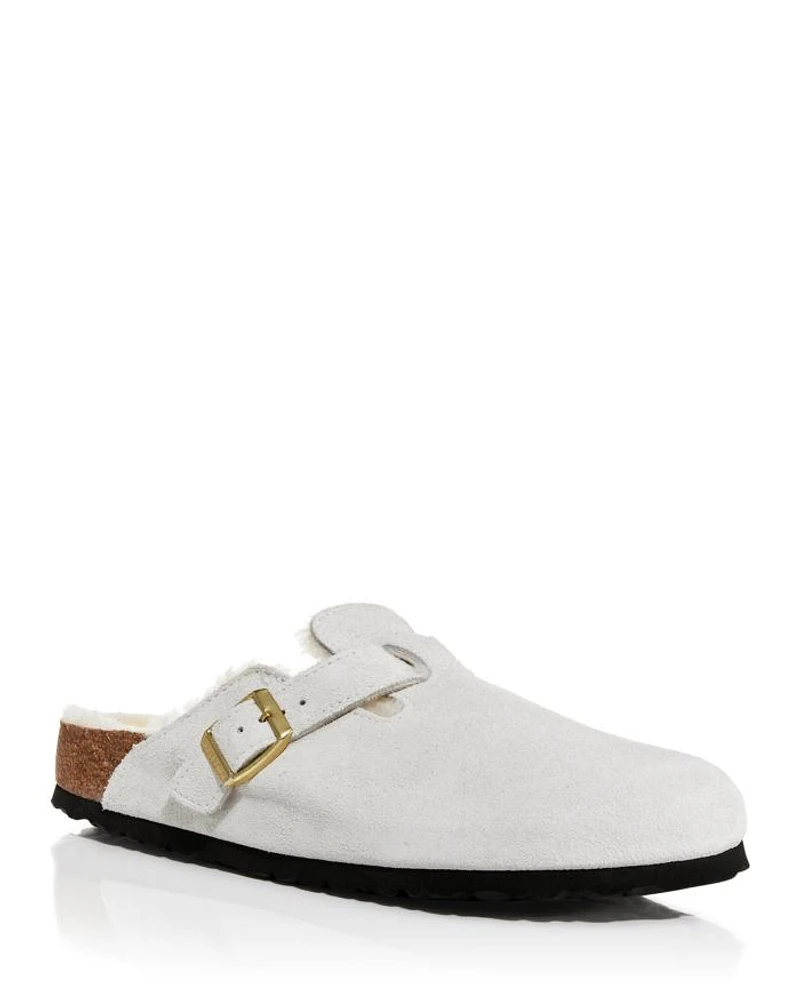Women's Boston Shearling Clogs