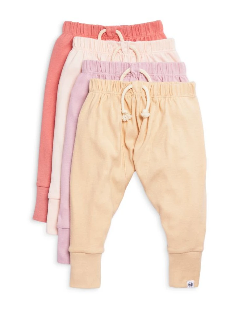 Girls' 4 Pack Jogger Pants - Baby