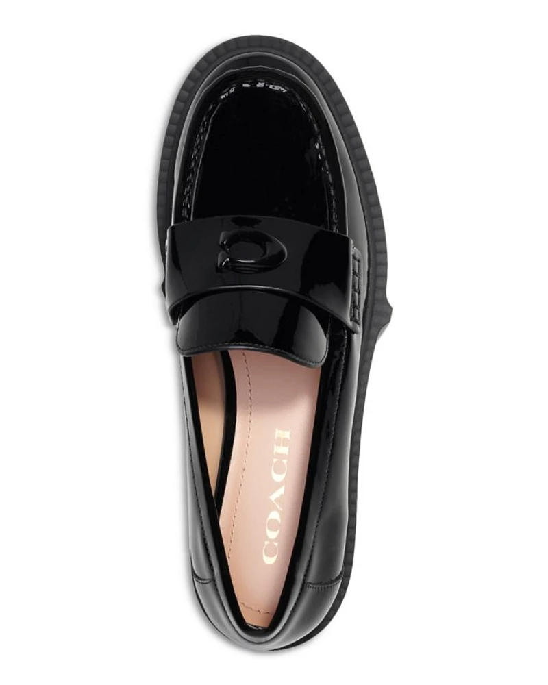 Women's Leah Patent Slip On Loafer Flats