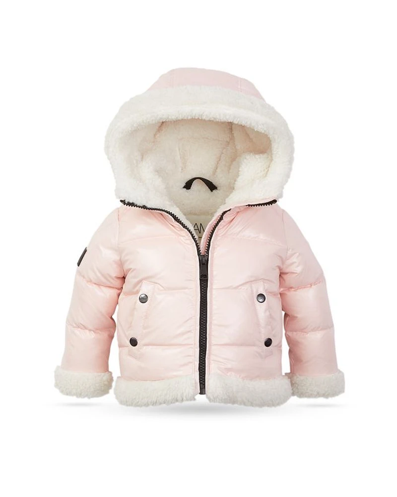 Unisex Blizzard Faux Shearling Puffer Jacket - Baby