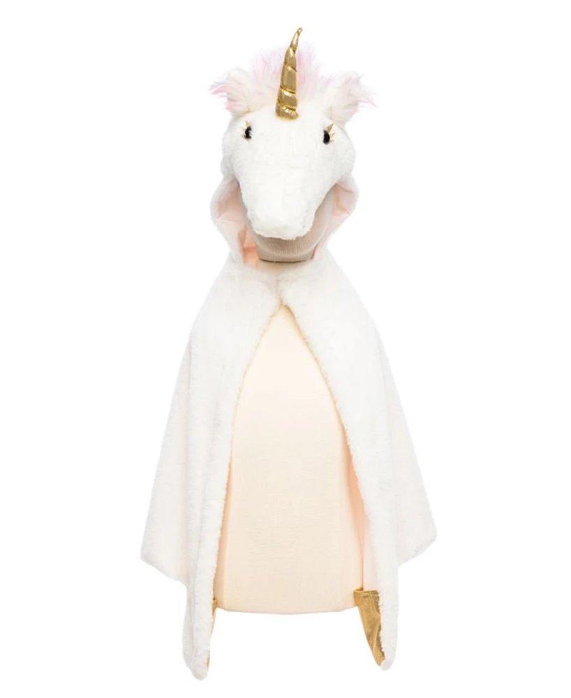 Unicorn Cuddle Cape Costume - Ages 3-6