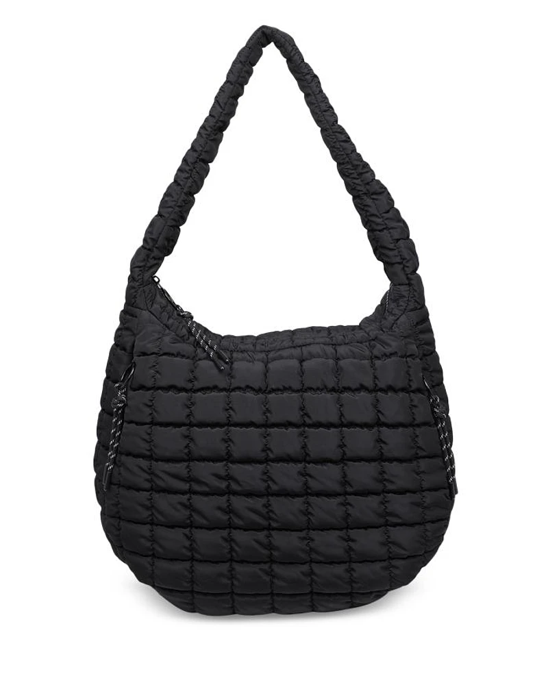 Revive Extra Large Quilted Nylon Hobo