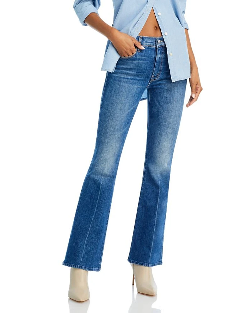 The Weekender Mid Rise Flared Jeans It's A Small World