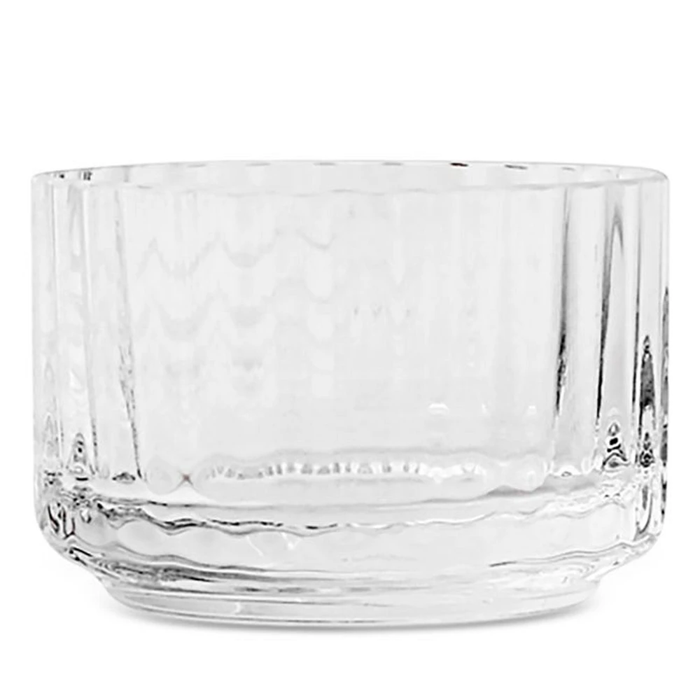 Lyngby Porcelain Glass Tealight Holder