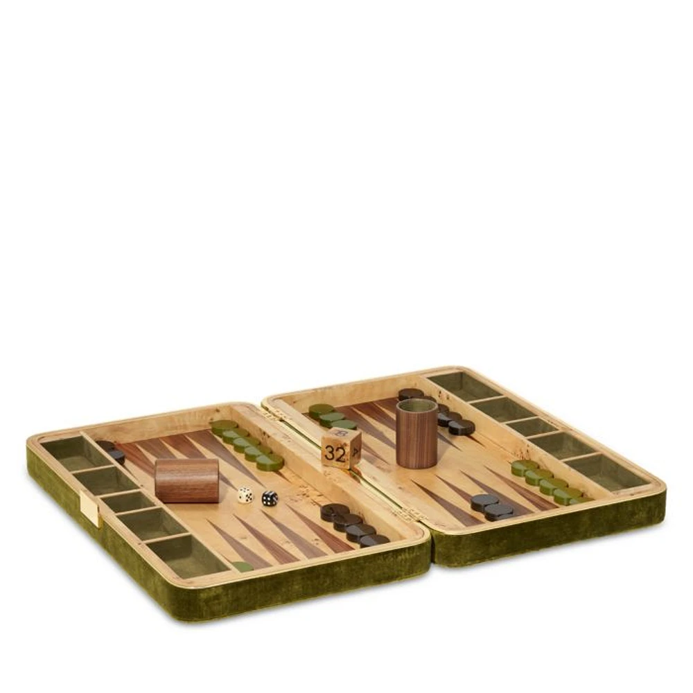 Velvet Backgammon Set