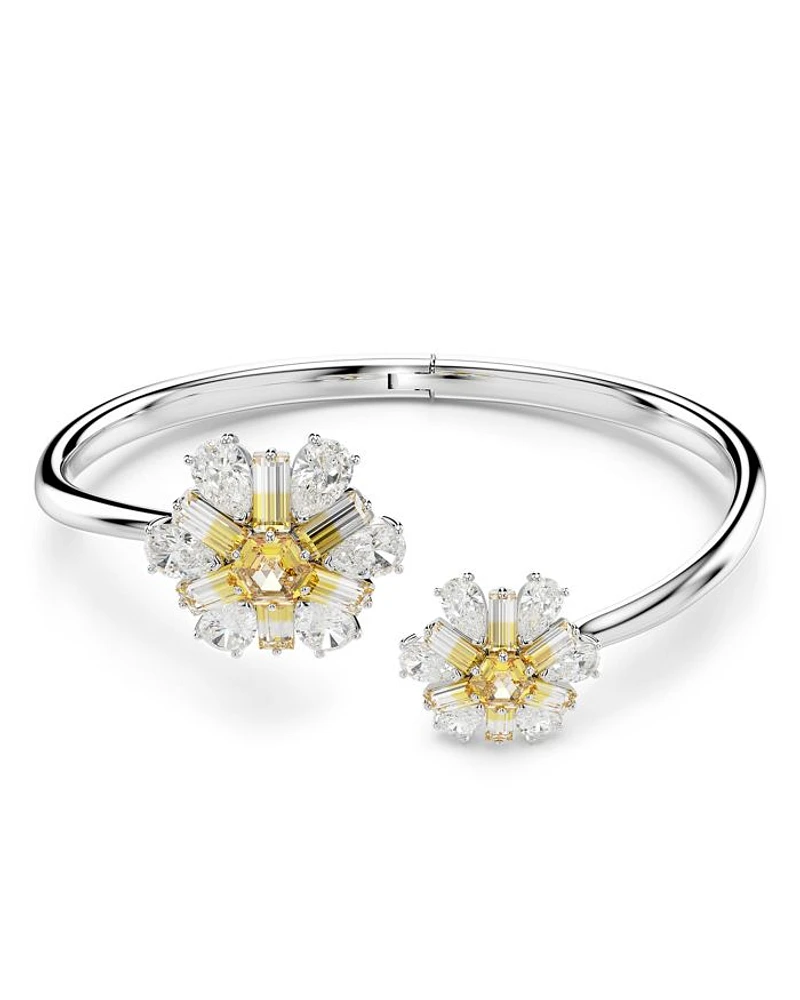 Idyllia Flower Bangle Bracelet