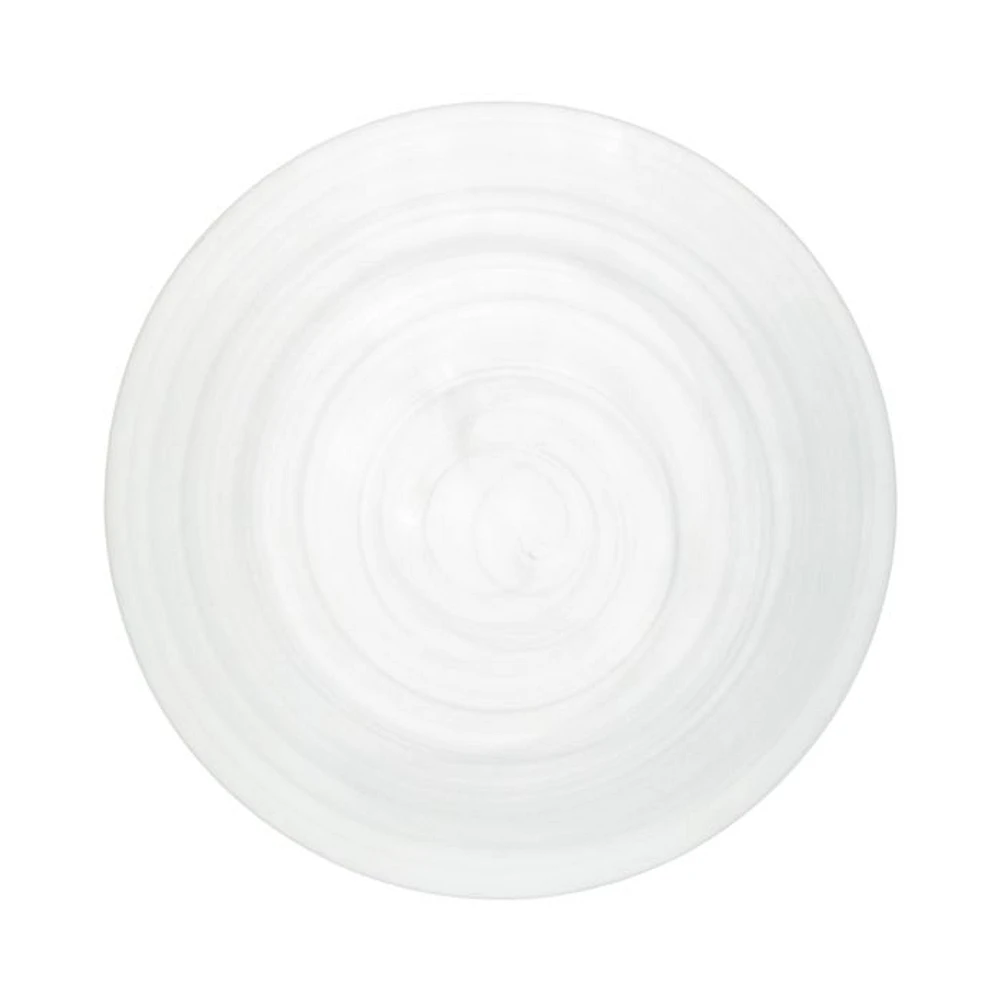 La Jolla White Dinner Plate, Set of 4