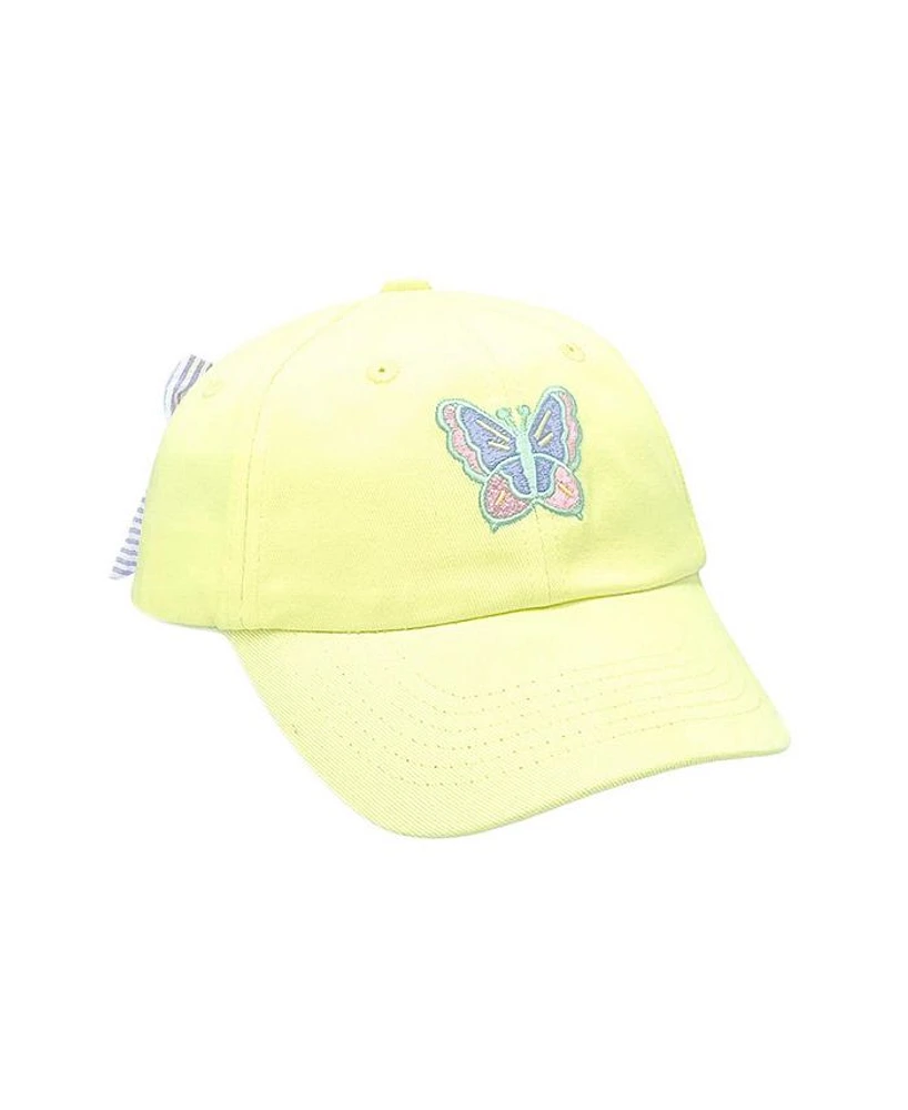 Girls' Butterfly Bow Baseball Hat Buttercup - Little Kid, Big Kid