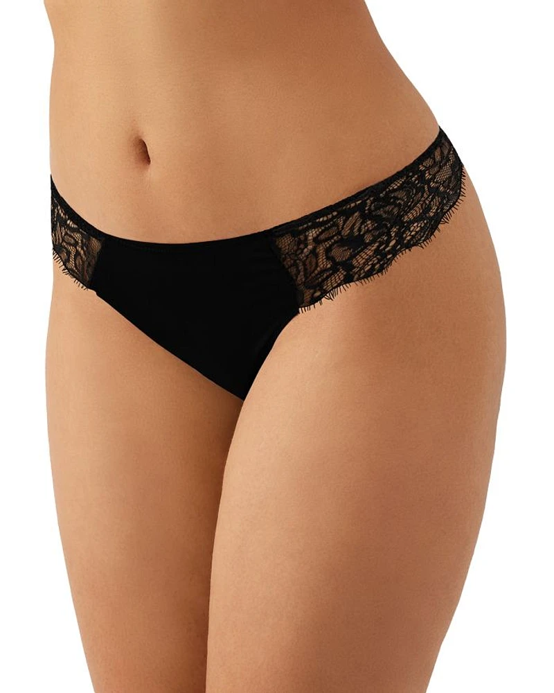 It's On Lace Trim Thong