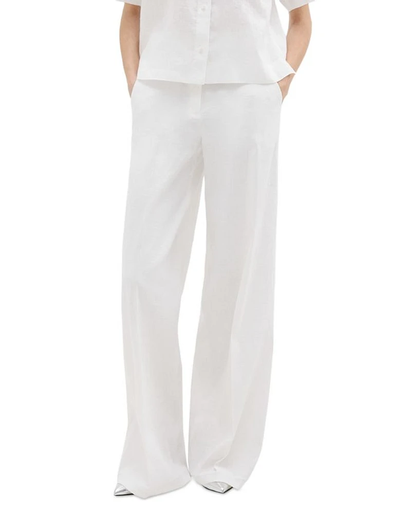 High Waisted Wide Leg Trousers