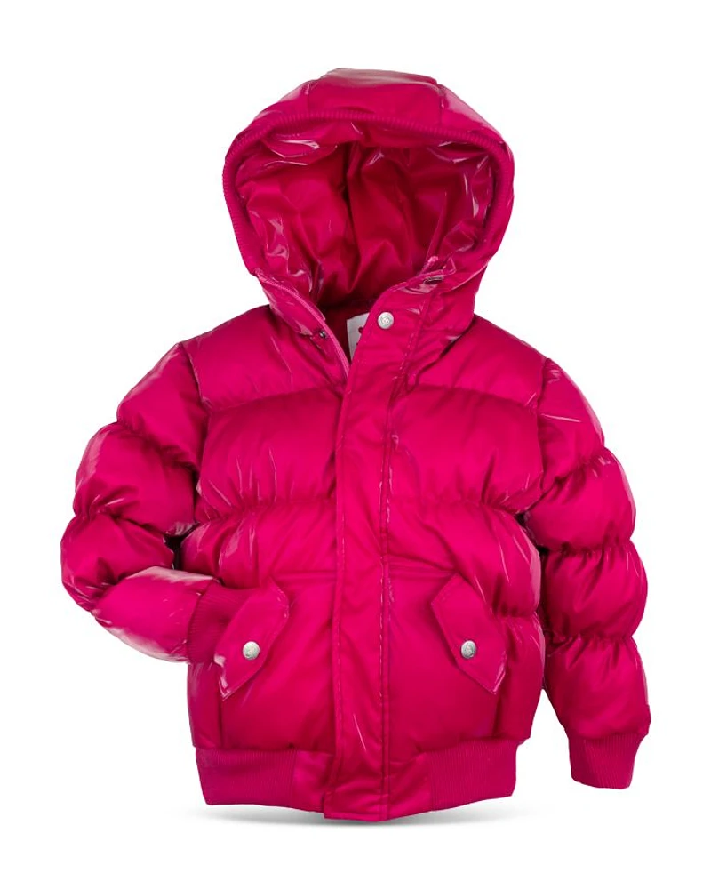 Girls' Puffy Coat - Little Kid
