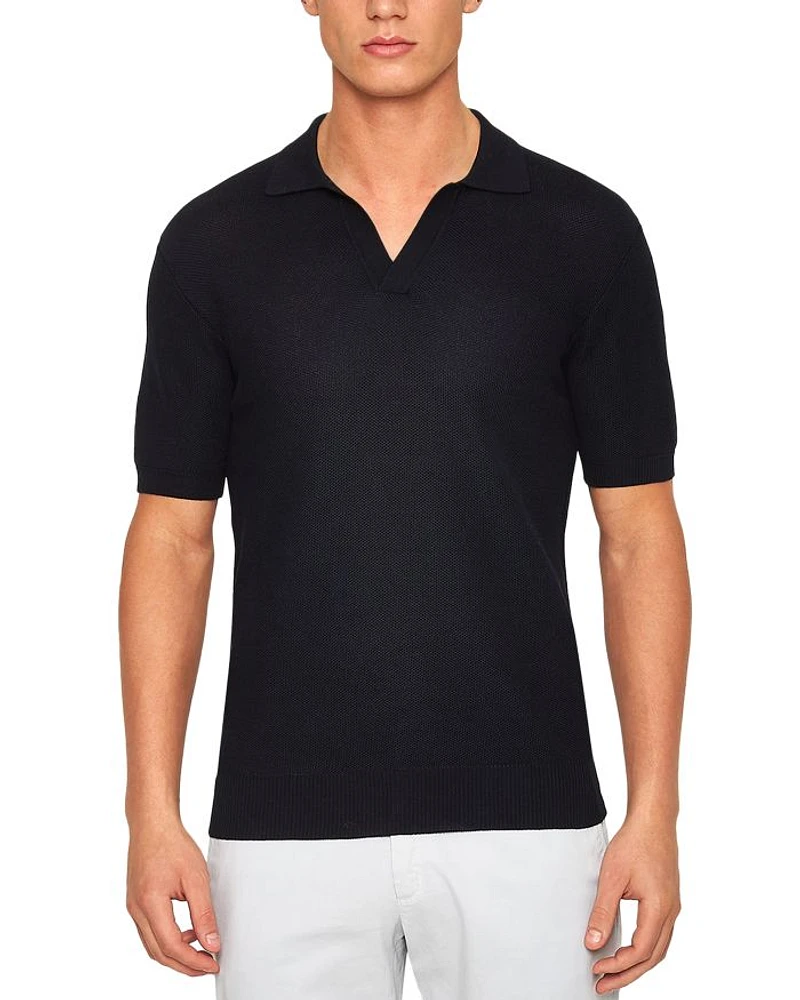 Horton Cotton Piqué Tailored Fit Polo Shirt