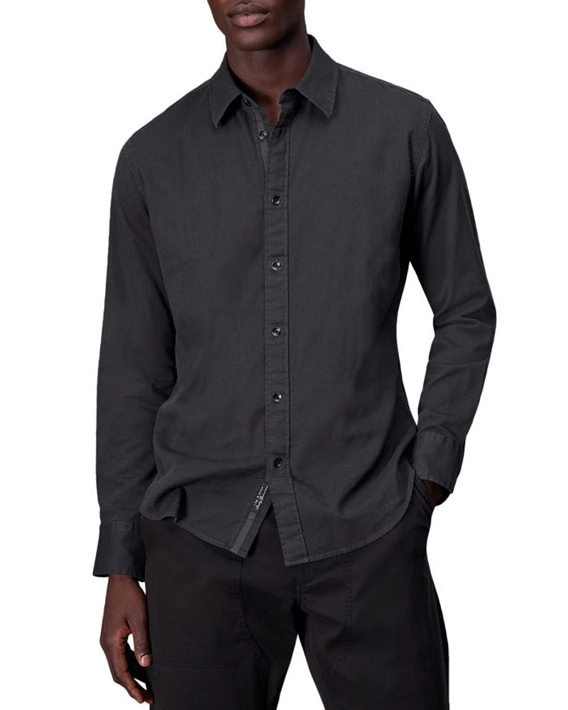 Tomlin Stretch Dobby Button Front Shirt