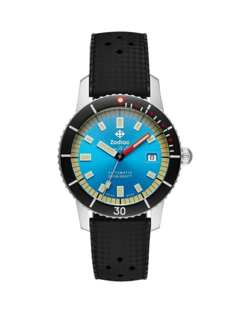 Compression Diver Automatic Rubber Strap Watch