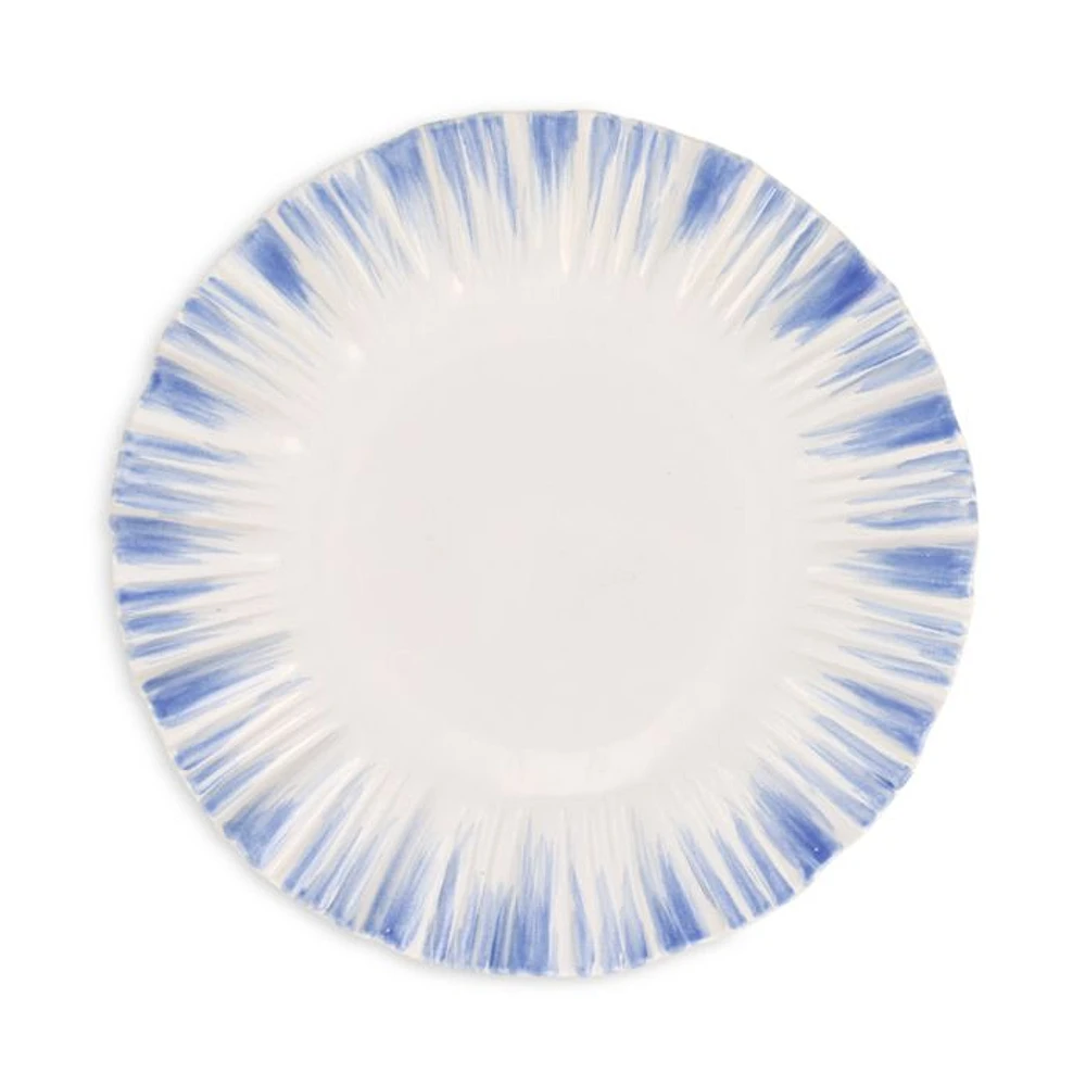 Bari Blue and White Small Round Platter